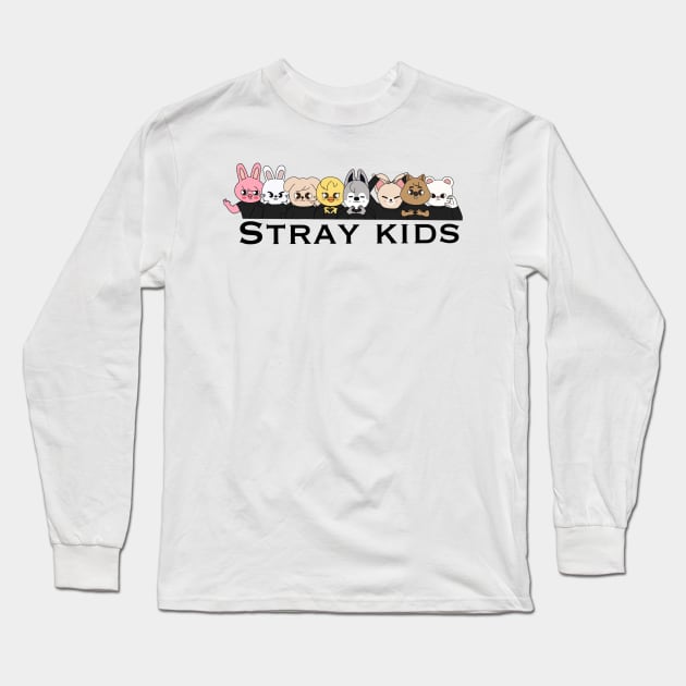 SKZOO X SKZ Long Sleeve T-Shirt by Artisticallyleslie